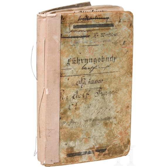 A command book of a retired lieutenant of the Imperial Navy