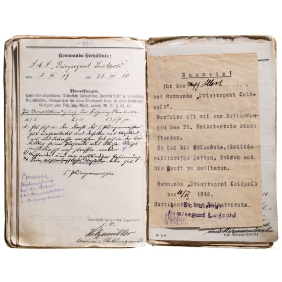A command book of a retired lieutenant of the Imperial Navy