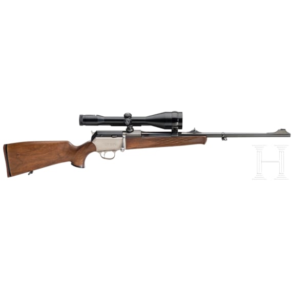 A Blaser SR 830, with a Zeiss scope