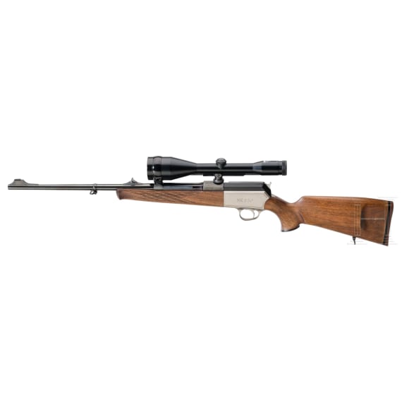 A Blaser SR 830, with a Zeiss scope