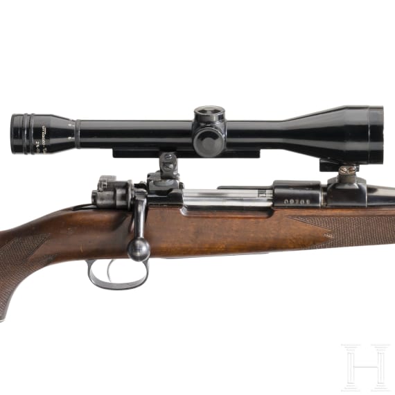 A repeating rifle Mauser Mod. 98 with Hertel & Reuss scope