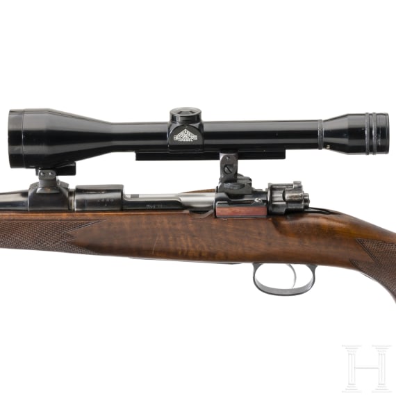A repeating rifle Mauser Mod. 98 with Hertel & Reuss scope