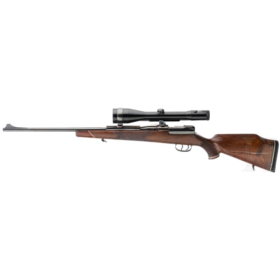 A Mauser 66S repeating rifle, with Zeiss scope