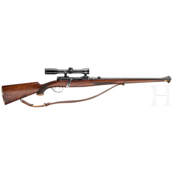 A Steyr GK repeating rifle, with Hensoldt scope