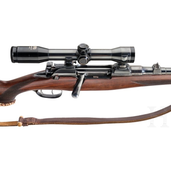 A Steyr GK repeating rifle, with Hensoldt scope