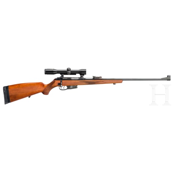 A rWalther KKJ, with Hensoldt scope