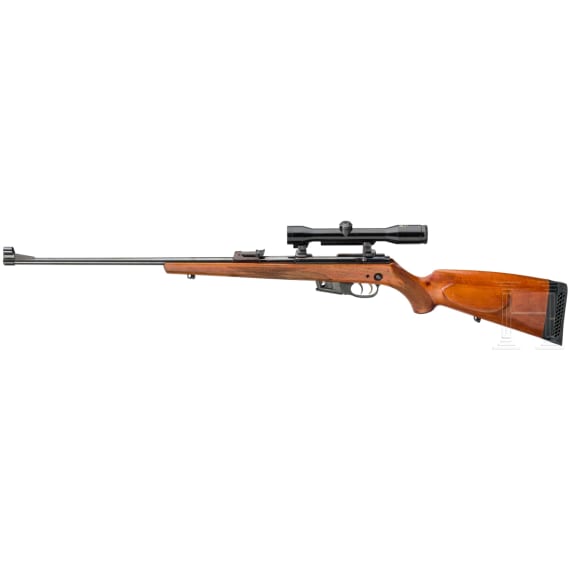 A rWalther KKJ, with Hensoldt scope