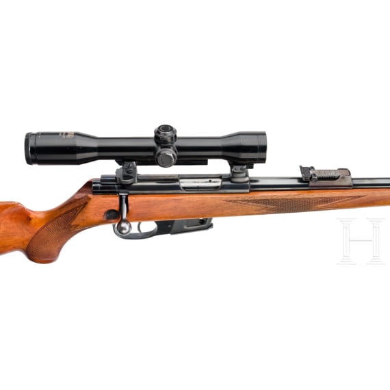A rWalther KKJ, with Hensoldt scope