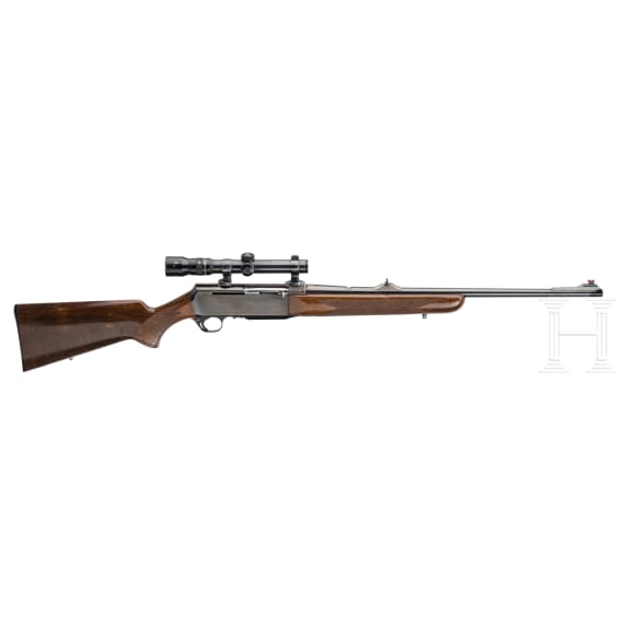 An FN BAR I semi-auto rifle with a Kahles scope