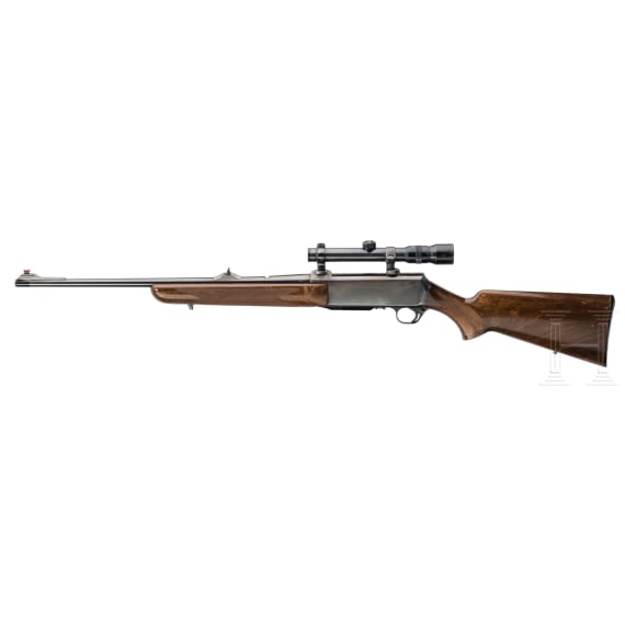 An FN BAR I semi-auto rifle with a Kahles scope