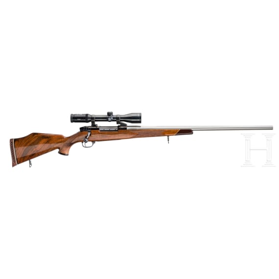 A Weatherby Mod. Mark V, with scope
