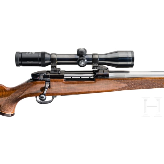 A Weatherby Mod. Mark V, with scope