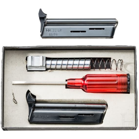 A conversion barrel for Heckler & Koch HK 4, in box