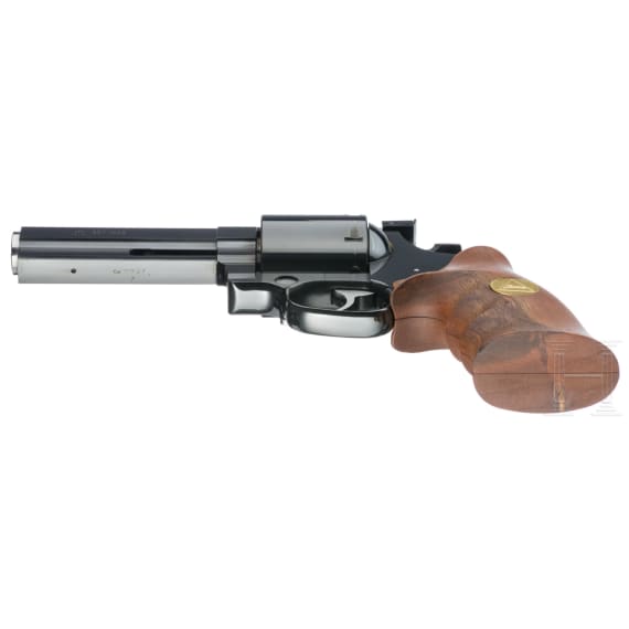 A Janz JTL Sports revolver in .357Mag, SN K8407