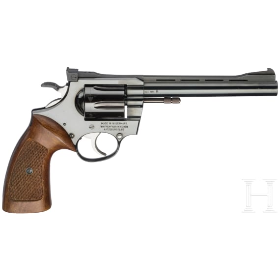 A Korth Series 22 Target Revolver