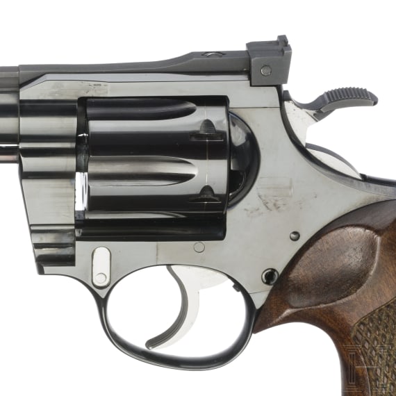A Korth Series 22 Target Revolver