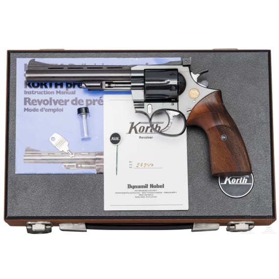 A Korth Series 23xxx, 6", Sporting Model