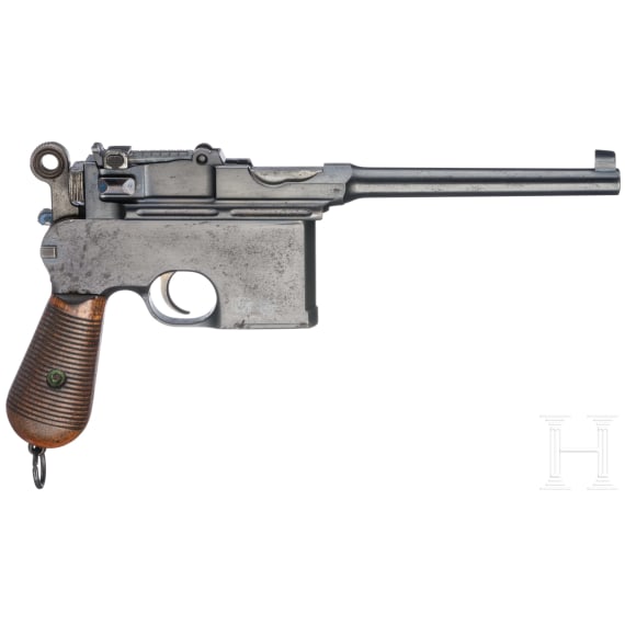 Mauser Mod. C 96 "Flat Side", um 1900