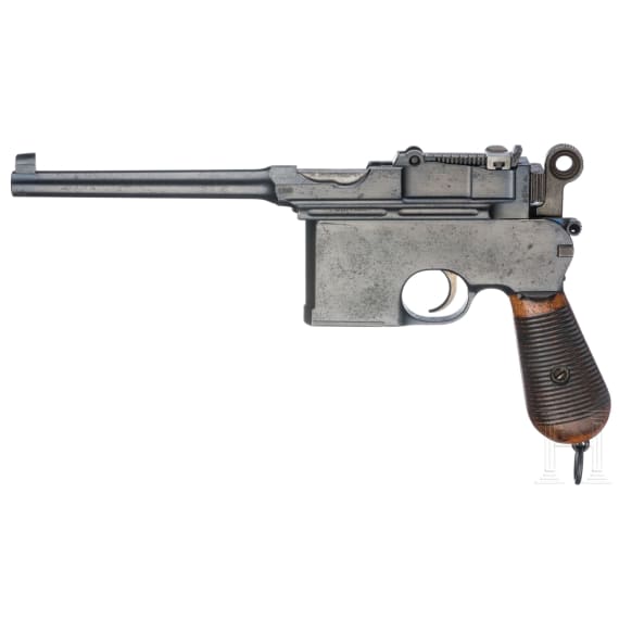 Mauser Mod. C 96 "Flat Side", um 1900