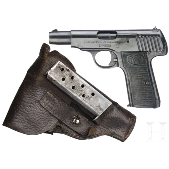 Walther Mod. 4, in Tasche