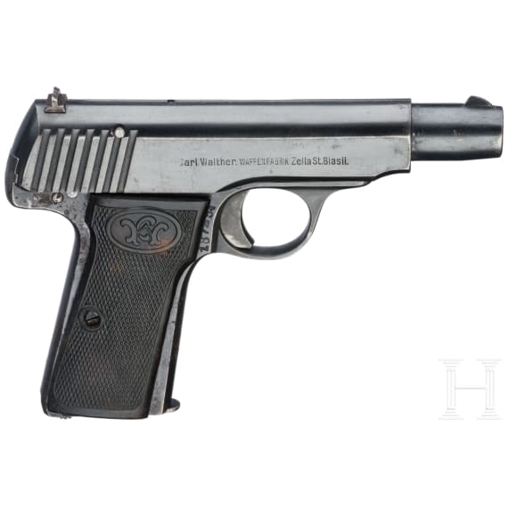 Walther Mod. 4, in Tasche