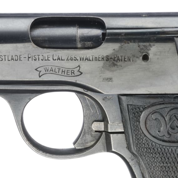 Walther Mod. 4, in Tasche