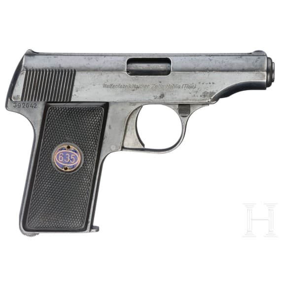 Walther Mod. 8, 1. Ausf&uuml;hrung