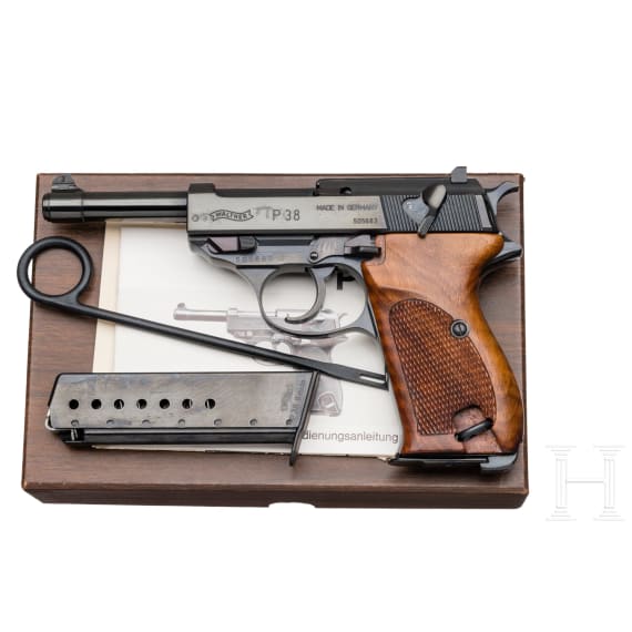 Walther Mod. P 38, Jubil&auml;umsmodell 1938-1988, im Karton