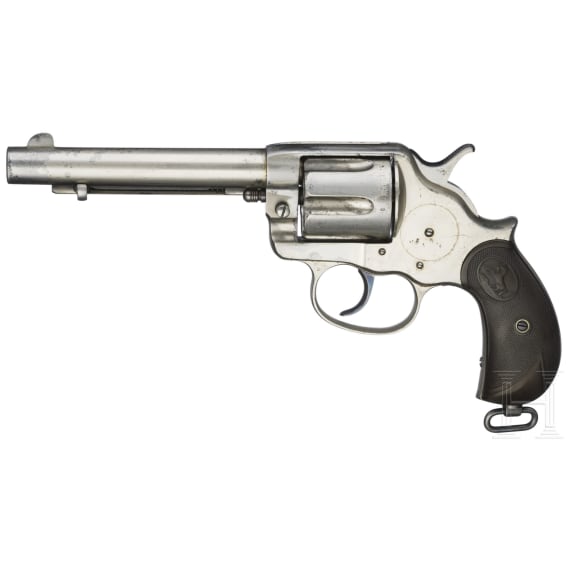 Colt Mod. 1878, DA, vernickelt, um 1885