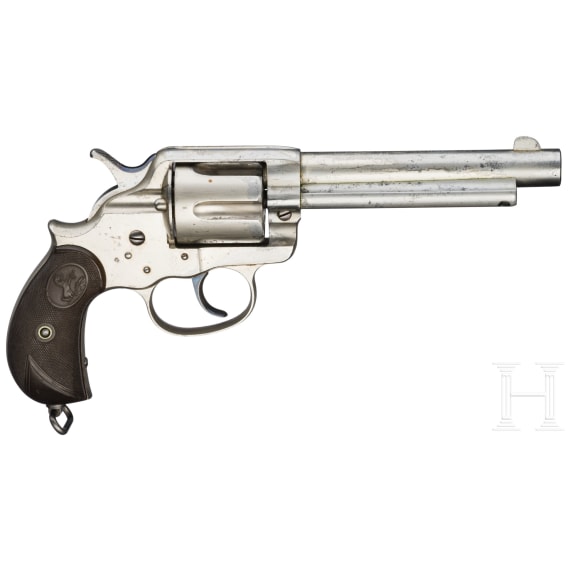 Colt Mod. 1878, DA, vernickelt, um 1885