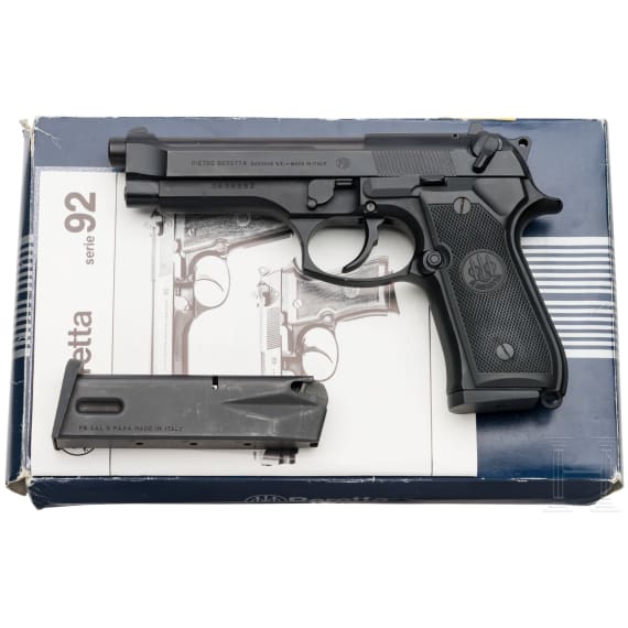 Beretta Mod. 92F, in Koffer