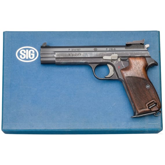 SIG Mod. P210-6, im Karton