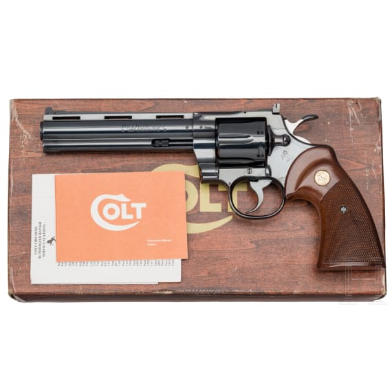 A Colt Python, 1978, in box