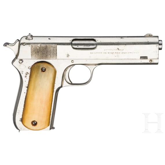 A Colt Mod. 1903 Pocket Hammer, nickel-plated, ca. 1909