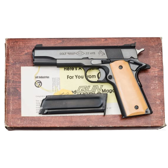A Colt Service Model ACE, in box