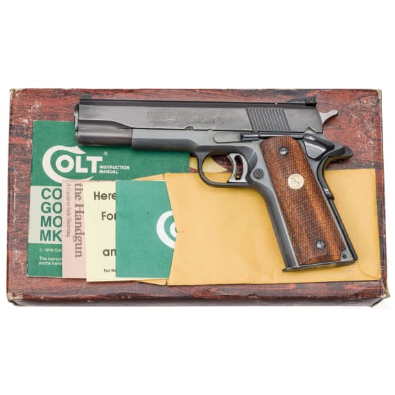 A Colt MK IV / Series '70 Gold Cup National Match, 1981, in box