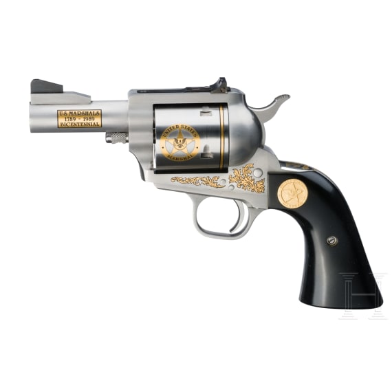 Freedom Arms "US Marshals 1789 - 1989 Bicentennial" Casull Anniversary Model, in wooden case; 1 of 500