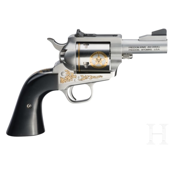 Freedom Arms "US Marshals 1789 - 1989 Bicentennial" Casull Anniversary Model, in wooden case; 1 of 500