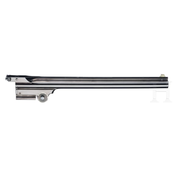 A Smith & Wesson Single Action Third Model (Model of 1891), ca. 1910, with four conversion barrels