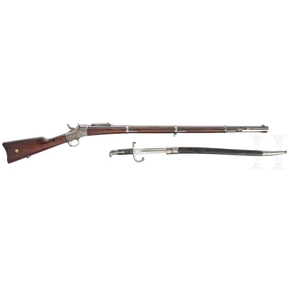 Infanteriegewehr Remington Mod. 1867/96, mit Bajonett