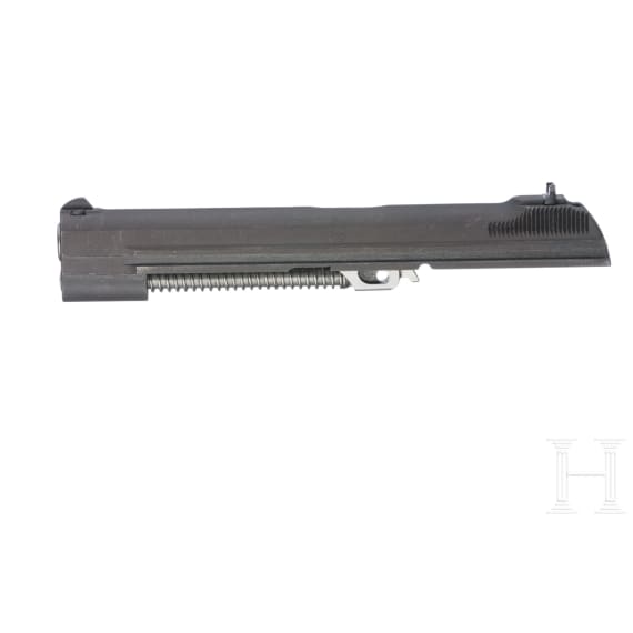 SIG m/49 4mmM20, im Karton, mit Wechsellauf 9 Para und Wechselsystem 7,65mmPara, im Karton