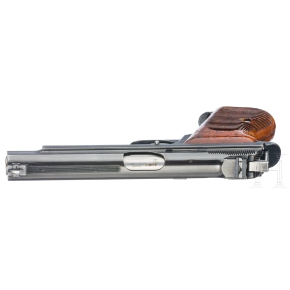 SIG m/49 4mmM20, im Karton, mit Wechsellauf 9 Para und Wechselsystem 7,65mmPara, im Karton
