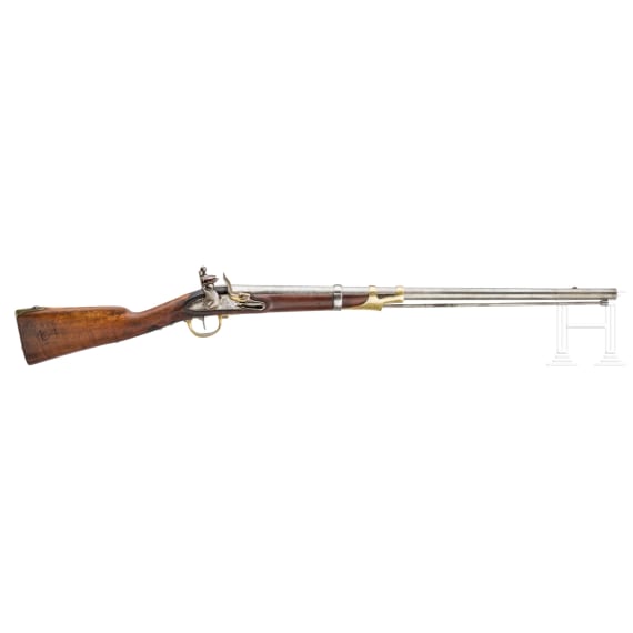 Steinschlosskarabiner, &auml;hnlich Husarenkarabiner Model 1786, St. &Eacute;tienne