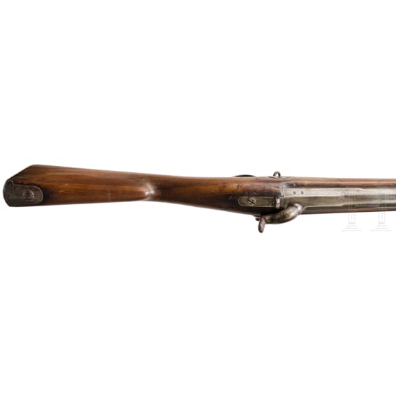 Perkussions-Grenadiergewehr Mod. 1854, Mutzig, mit Bajonett, 1856