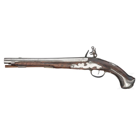 Steinschlosspistole der leichten Kavallerie, Les Fr&egrave;res Penel in St. &Eacute;tienne, um 1750