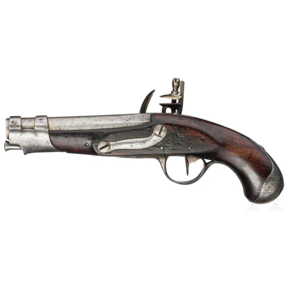Gendarmerie-Steinschlosspistole M an 9, Maubeuge, um 1810