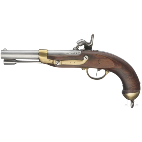Perkussions-Kavalleriepistole Mod. M 1822 T bis Neuf