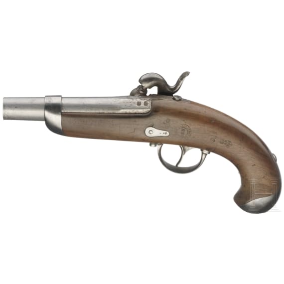 Gendarmerie-Perkussionspistole M 1842, Mutzig
