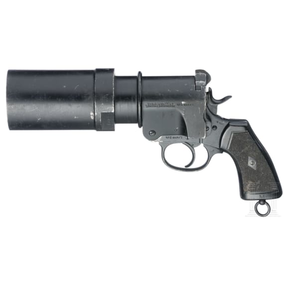 Webley Mod. No.2 Mk I Werfer f&uuml;r Rauchpatronen, 1940