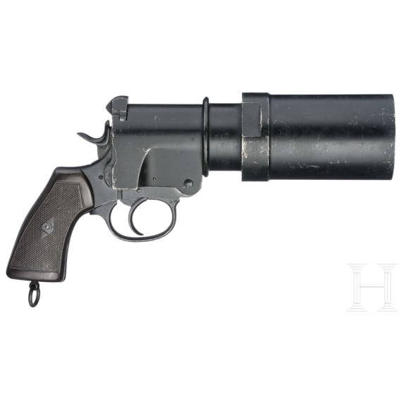 Webley Mod. No.2 Mk I Werfer f&uuml;r Rauchpatronen, 1940